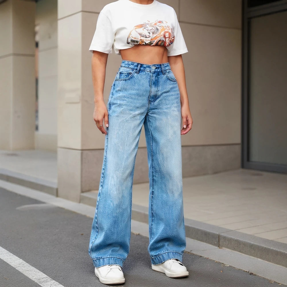 Vaqueros informales, sencillos