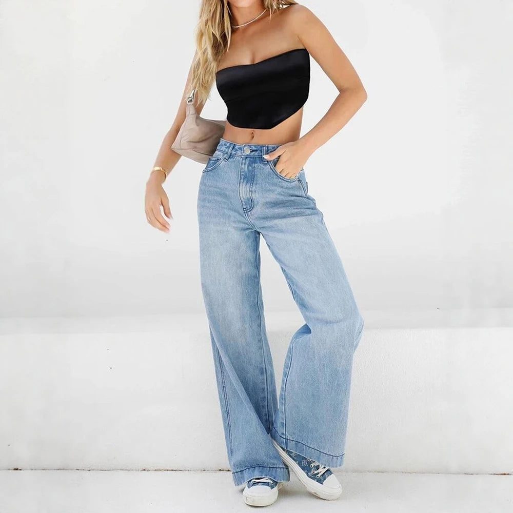 Vaqueros informales, sencillos